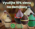 Akce: 10 % sleva na všechny demižony!